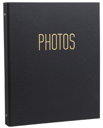 EXACOMPTA fotoalbum Office by Me, zwart, 260×320 mm, 120 foto's