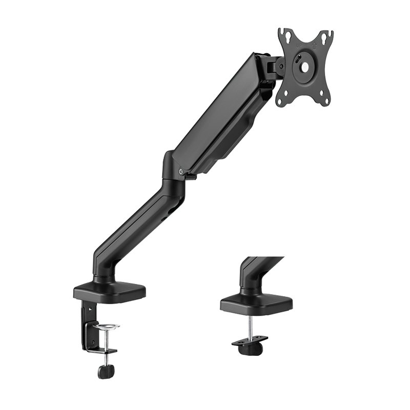 LogiLink bras de moniteur aluminium, 17-32 pouces, noir, réglable