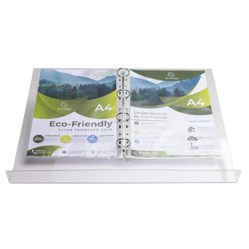 EXACOMPTA document holder acrylic, A3, transparent