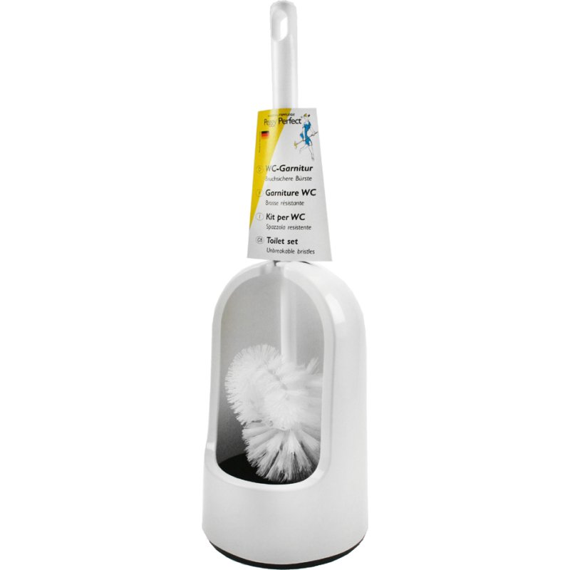 Peggy Perfect brosse de toilette Meiler, blanc, plastique, 380 mm