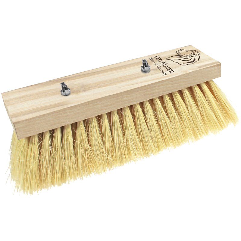 LEO MAIER borstschrobber teer, natuurlijk hout, 240 mm