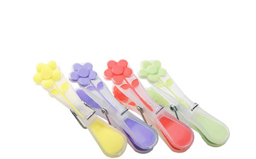 Peggy Perfect wasknijpers Sunflower, kunststof, 90 mm, 24 stuks