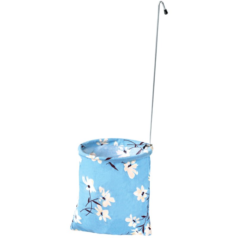 Peggy Perfect sac à pinces à linge motif floral, en tissu, 170×170×570 mm