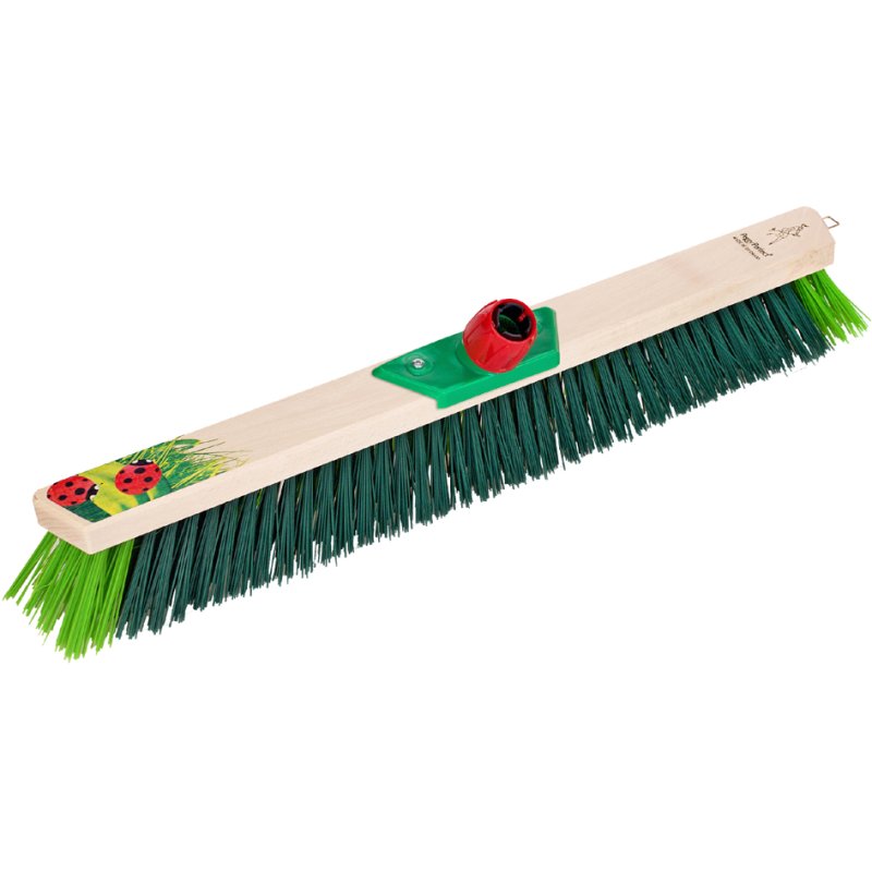 Peggy Perfect bezem lieveheersbeestje, natuurlijk hout, 290 mm breed