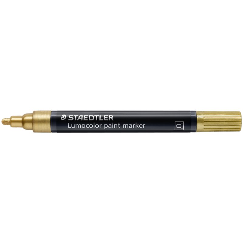 STAEDTLER marqueur acrylique, argent, pointe ronde, 2,4 mm