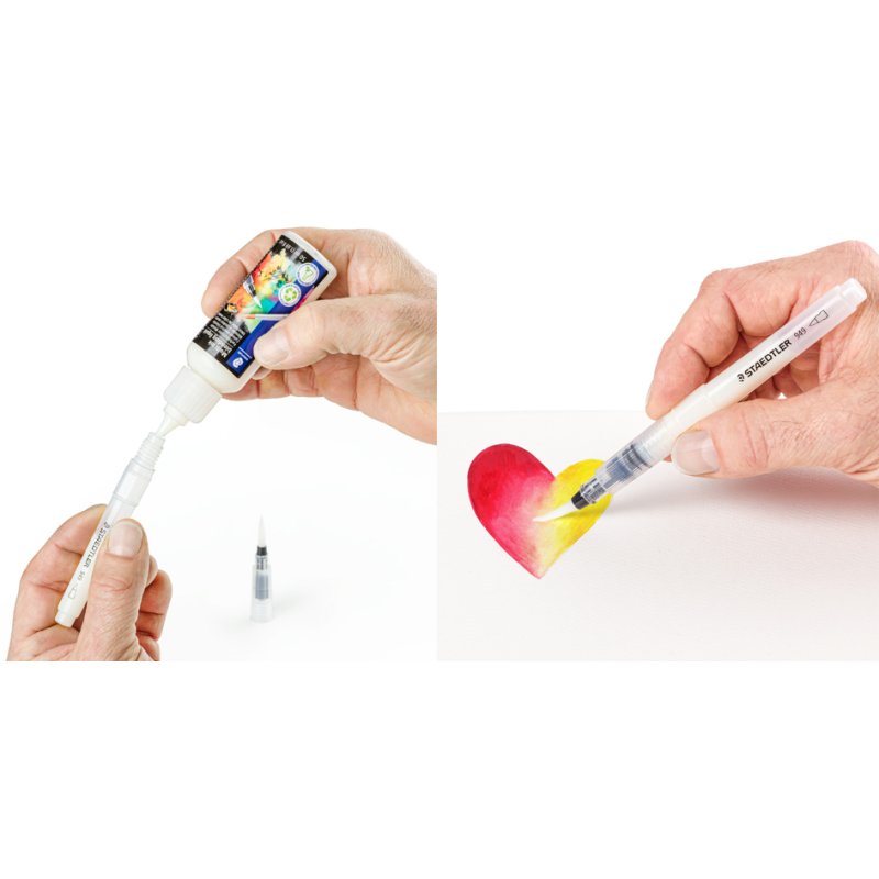 STAEDTLER estompe incolore Multi Ink liquide de mélange, 50 ml, flacon plastique