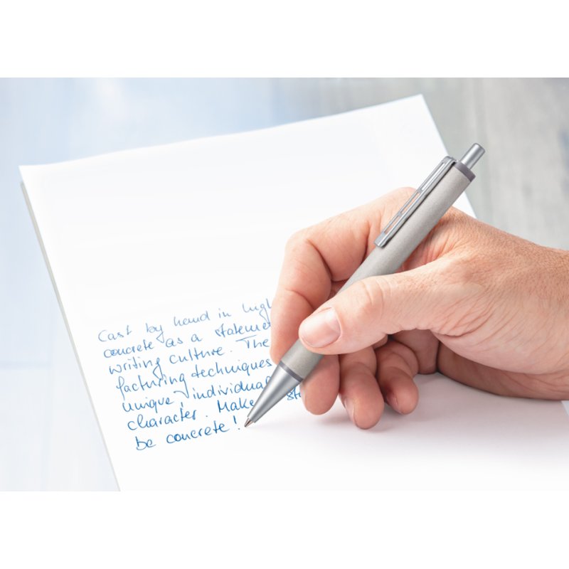 STAEDTLER retractable ballpoint pens Concrete, concrete, blue, M