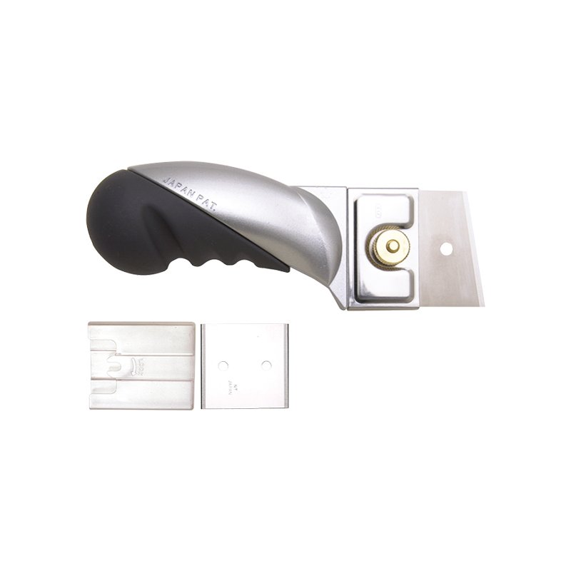 NT Cutter professioneel leermes KT-2000GP, aluminium behuizing, zilver/zwart