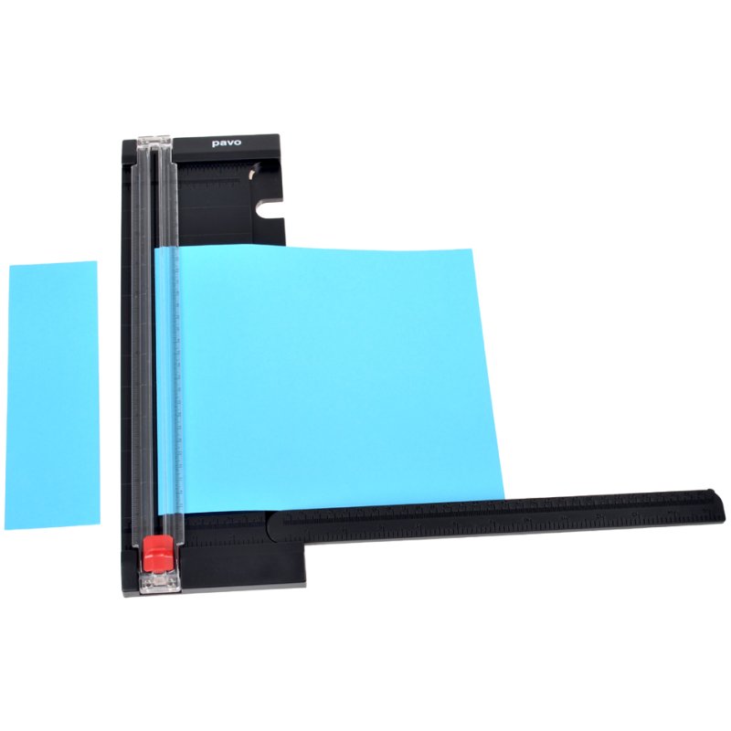 pavo Massicot A4, noir, longueur de coupe 320 mm, 5 feuilles