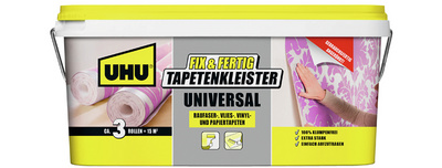 UHU behanglijm universeel, 2,5 kg emmer, wit