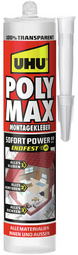 UHU montagekit Polymax, transparant, snelle hechting, 115 g