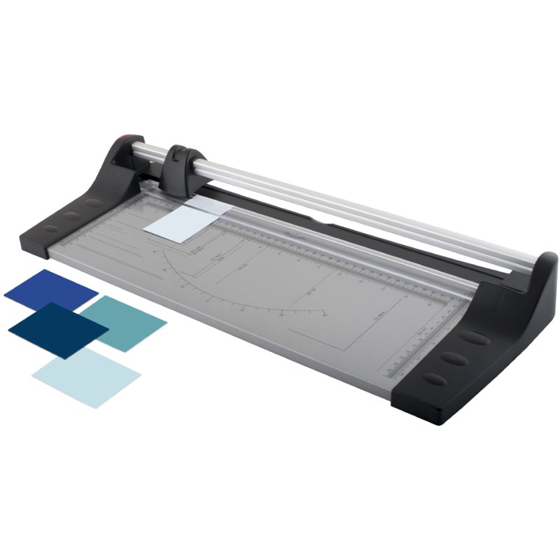 Pavo massicot rotatif Cutter II, A3, gris/noir, 15 feuilles