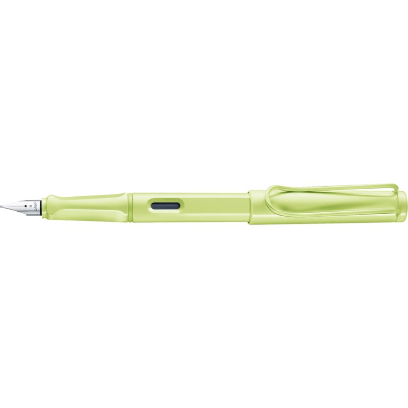 LAMY Safari stylo plume, vert printemps, pointe large