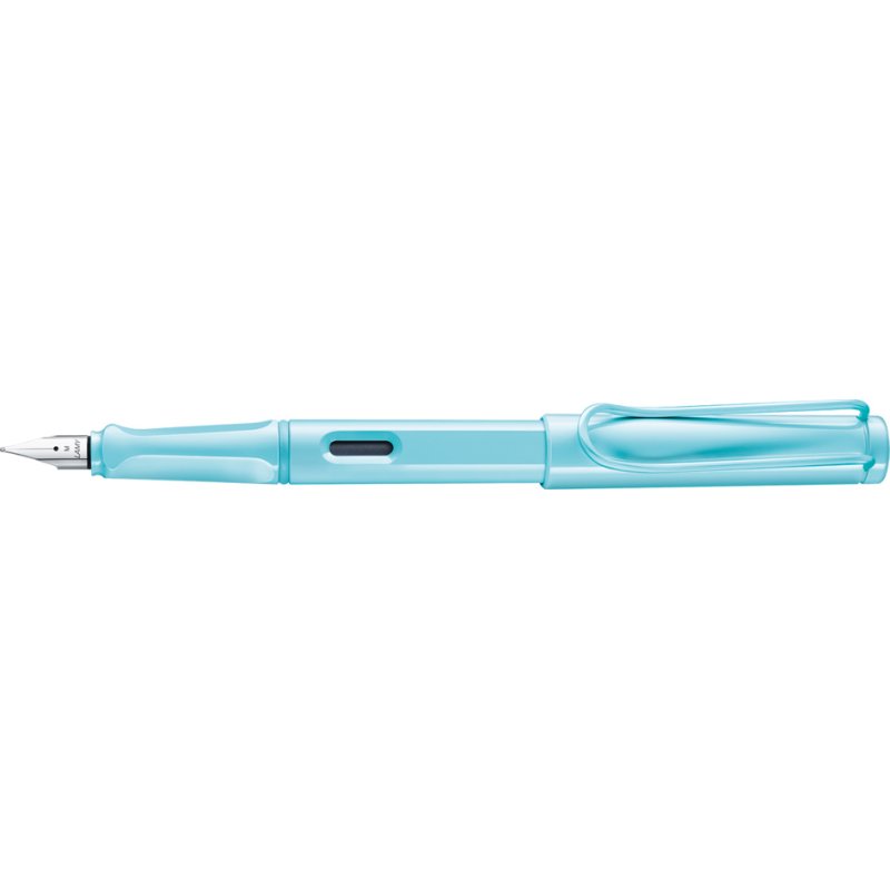 LAMY Safari stylo plume, vert printemps, pointe large