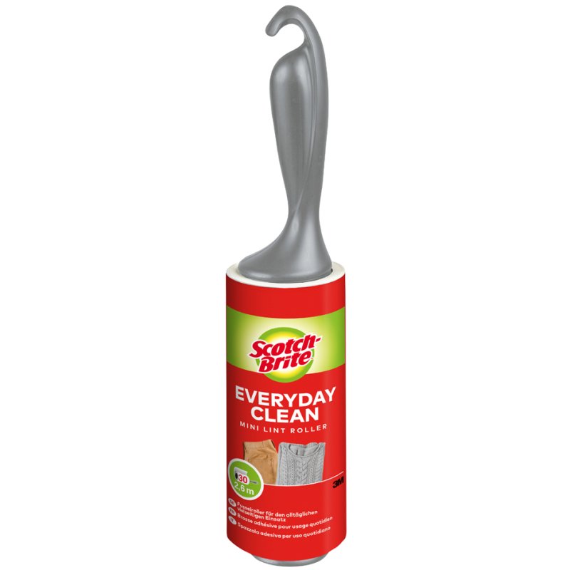 Scotch-Brite rouleau à charpie Mini, blanc, 30 feuilles