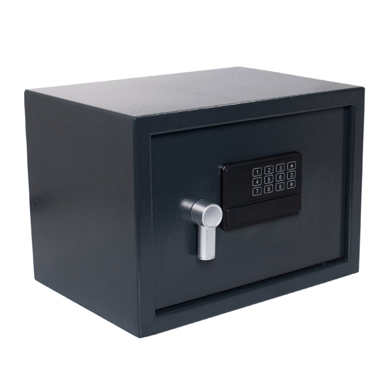 Pavo kluis met elektronisch slot, 8,1 liter, donkergrijs
