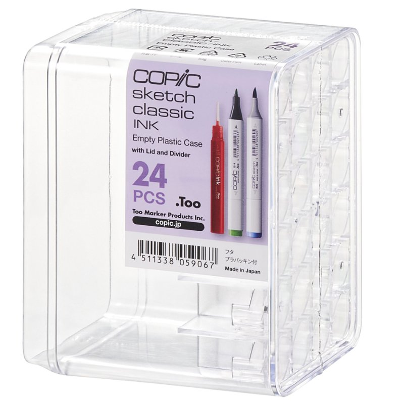 COPIC présentoir acrylique pour 72 stylos Classic, transparent, vide