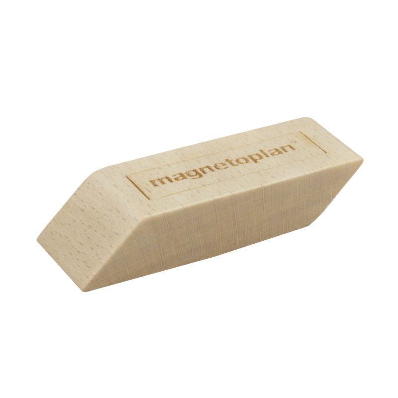 magnetoplan aimants néodyme Série Wood, bois de bouleau, 60×20×13 mm, 4 pièces