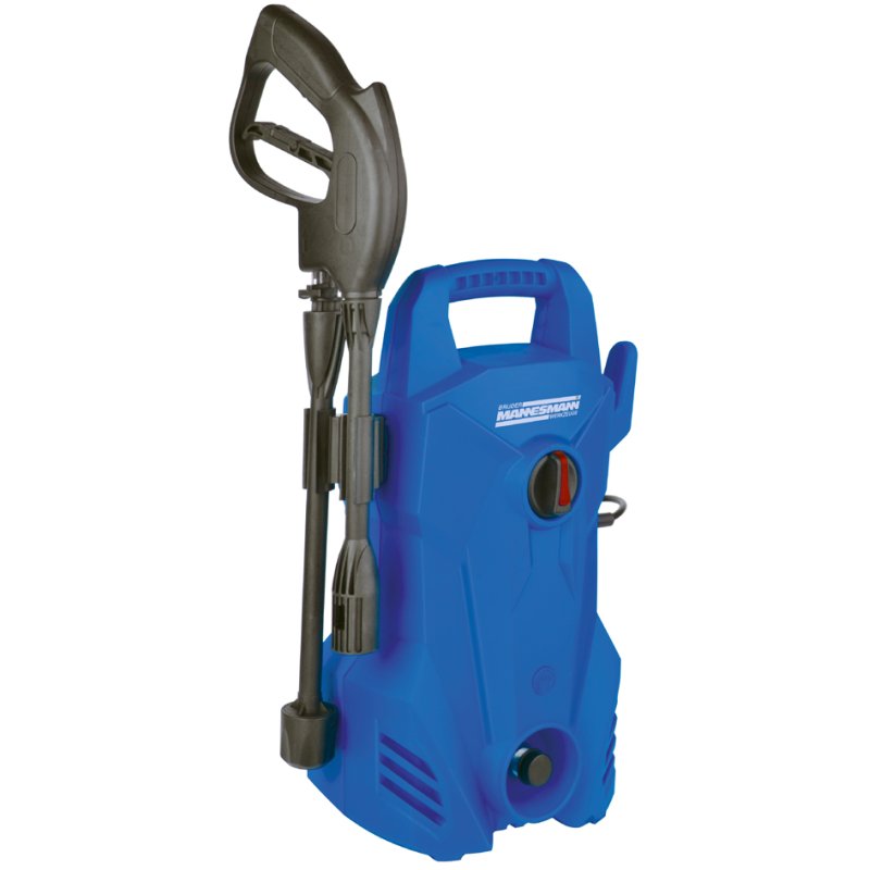 BRÜDER MANNESMANN high-pressure washer, 105 bar, 1400W, blue