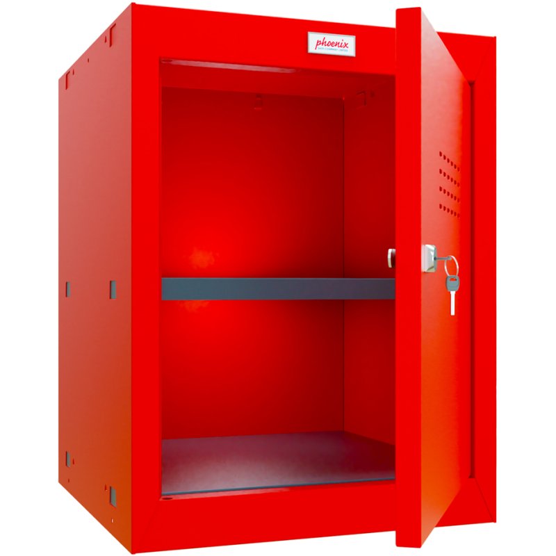 Phoenix casier cube CL0544, serrure à clé, anthracite, 66 litres