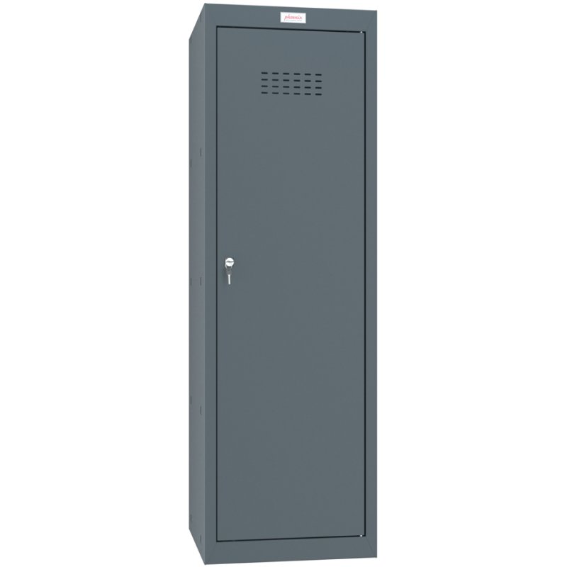 Phoenix armoire métallique CL1244, serrure à clé, gris clair, 173 litres