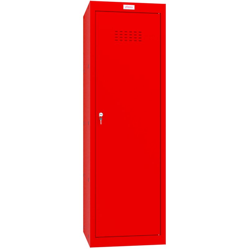 Phoenix armoire métallique CL1244, serrure à clé, gris clair, 173 litres