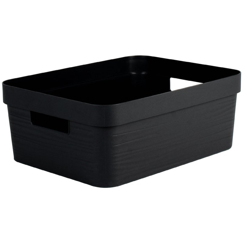 EDA opbergbox STONE, 12 liter, PP, wit