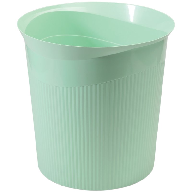HAN corbeille Re-LOOP, plastique recyclé, vert pastel, 13 litres