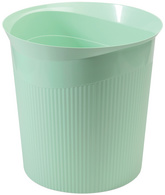 HAN prullenbak Re-LOOP, gerecycled kunststof, pastelblauw, 13 liter