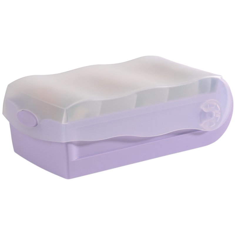 HAN aide d'étude CROCO, format A8 couché, rose nacré transparent