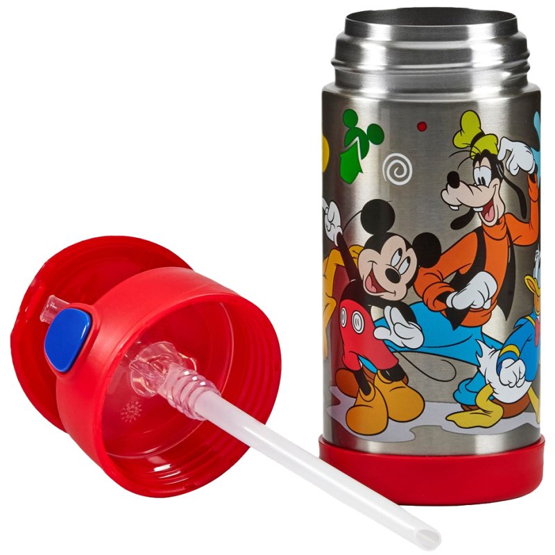 THERMOS gourde FUNTAINER Disney Mickey, acier inoxydable isolé, 0,35 L