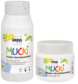 KREUL MUCKI kinderservettenlijm, op waterbasis, transparant, 150 ml