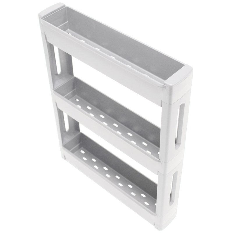 EDA bijzetwagen MOBILO DESSERTE XS, PP, 3 plateaus, antraciet