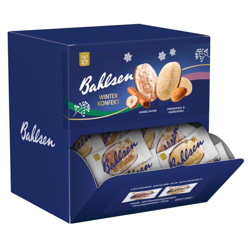 Bahlsen Winterassortiment, in displaydoos