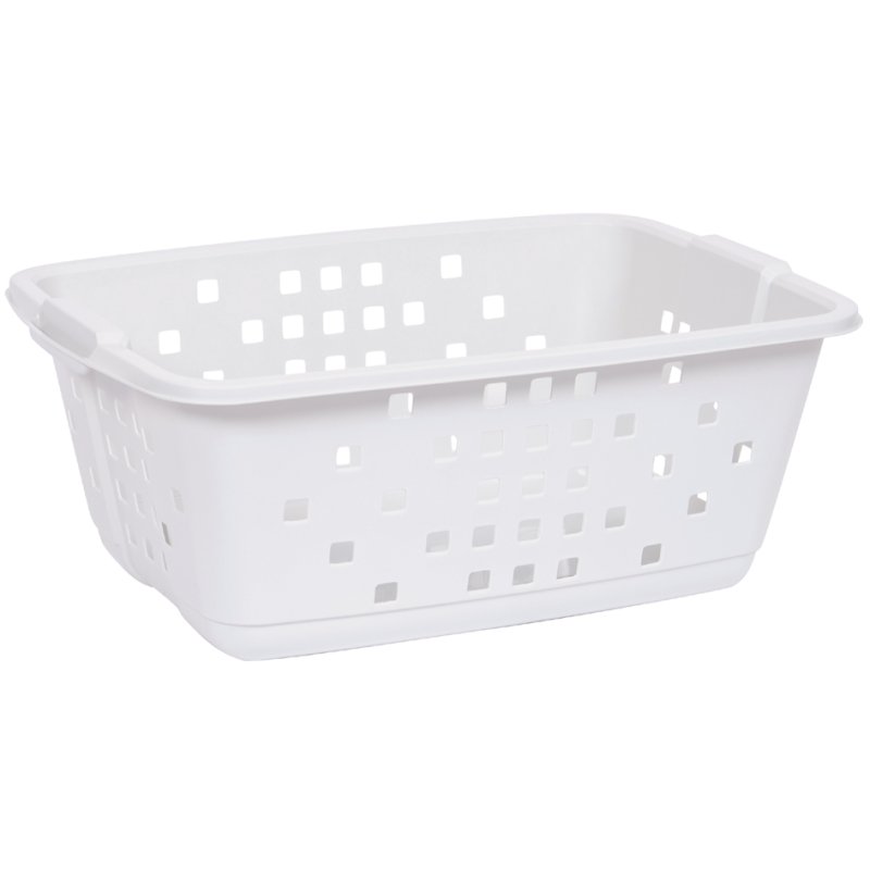 EDA panier à linge Prima, plastique blanc, 45 litres