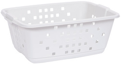 EDA wasmand Prima, 45 liter, kunststof, grijs