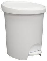 EDA pedaalemmer Stepy, 6 liter, antraciet