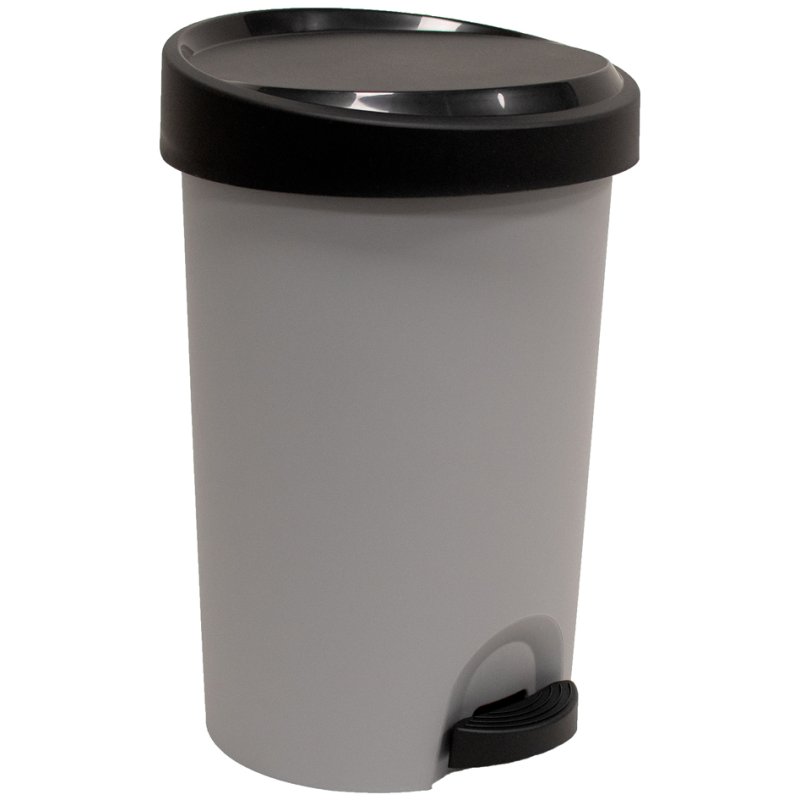 EDA Stepy pedaalemmer, wit, 15 liter