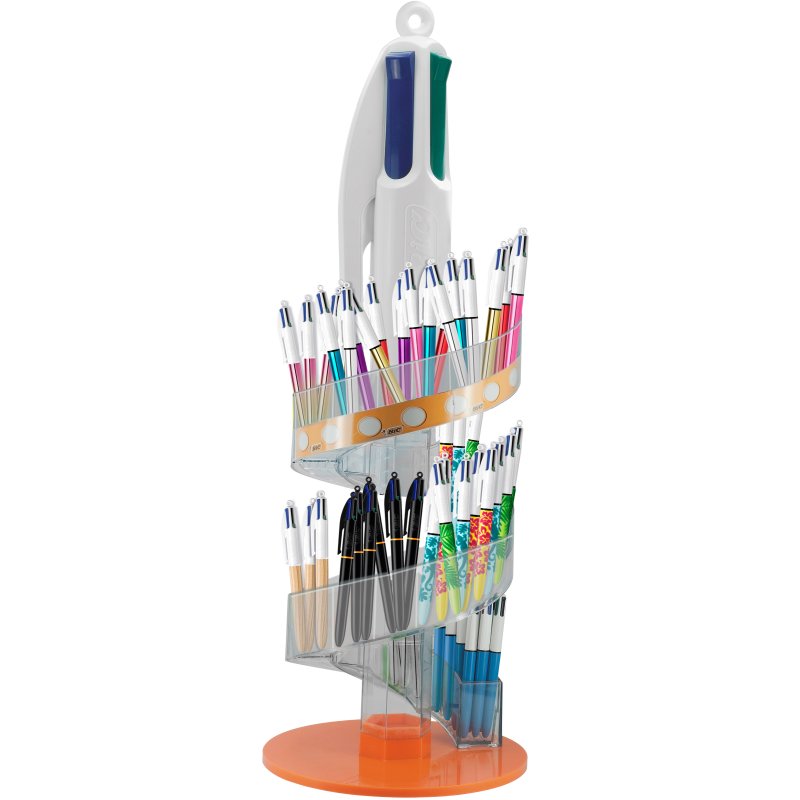 Bic stylos 4 Colours, 4 couleurs, 0,32 mm, 96 pièces