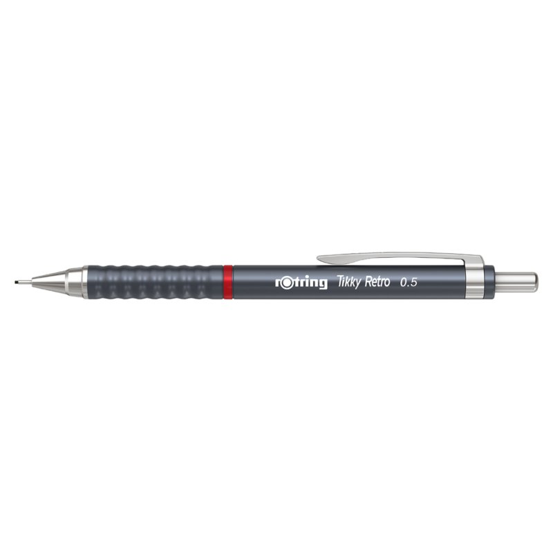 rotring Tikky Retro porte-mine, 0,7 mm, gris