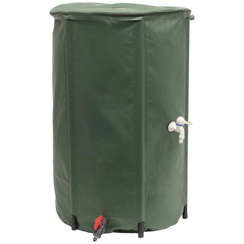 EDA rain barrel RÉCUP'O, green, 500 litres