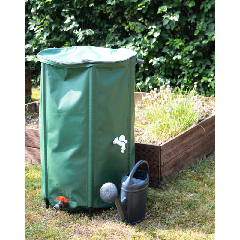 EDA rain barrel RÉCUP'O, green, 500 litres