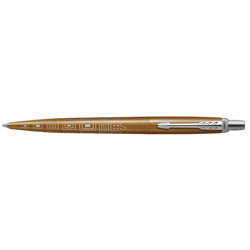 PARKER stylo bille rétractable JOTTER Rome, bronze, encre bleue