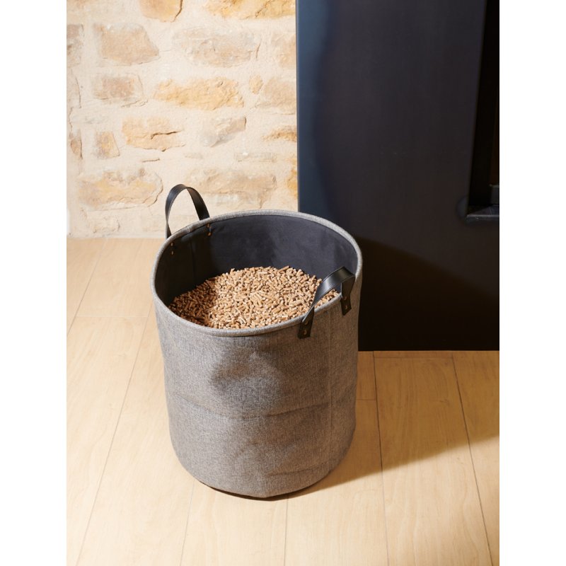 EDA bac à feutre pour pellets, 60 litres, gris foncé, 30 kg