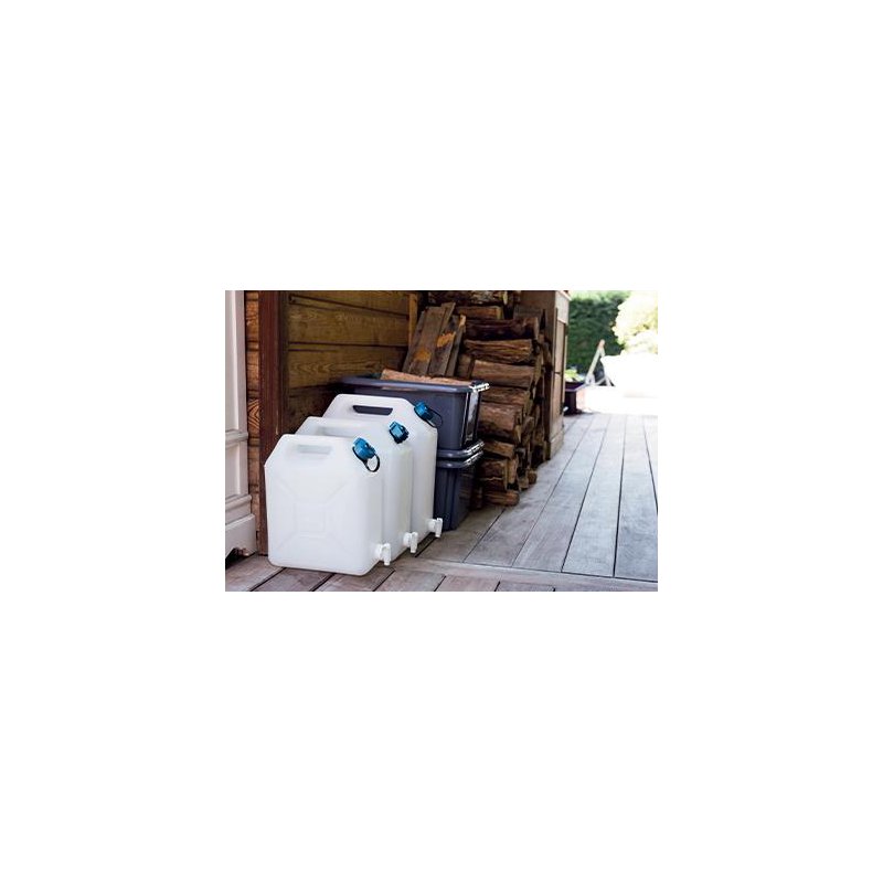 EDA waterkanister extra sterk, wit, 10 liter