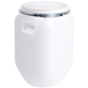 EDA opslagvat, 25 liter, kunststof, wit