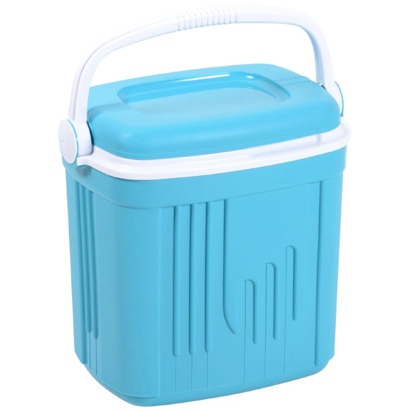 EDA koelbox Iceberg, 20 liter, grijs/groen, kunststof