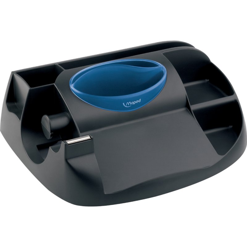 Maped pen holder Maxi Office, black/blue, 78% recycled plastic