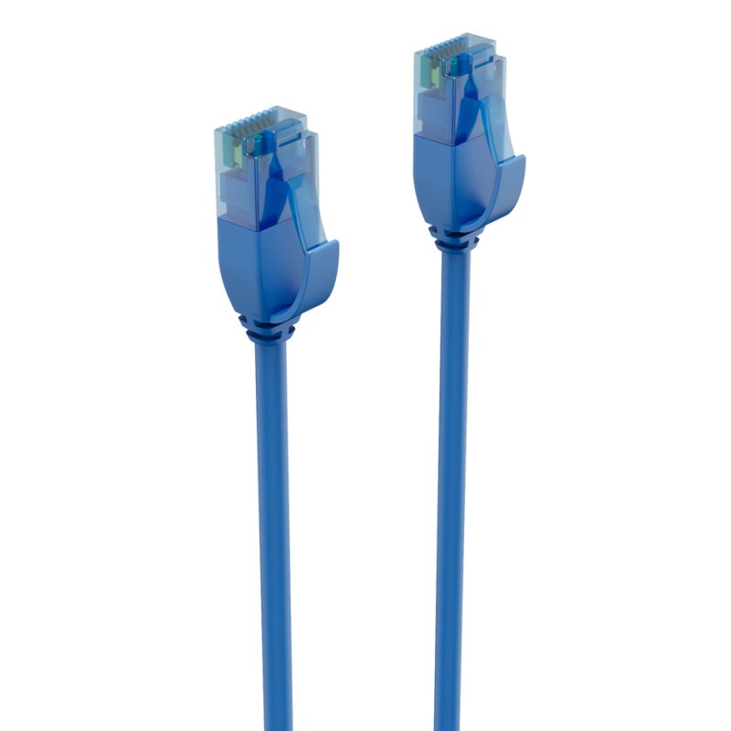 shiverpeaks BASIC-S câble de raccordement, Cat 6 U/UTP, bleu, 2 m