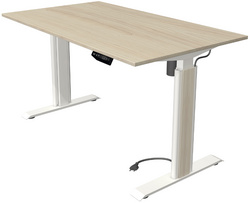 kerkmann zit-sta-bureau Move 1 Advance, elektrisch verstelbaar, eiken blad, 120×80 cm